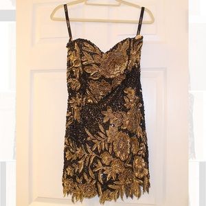 Mac Duggal Embellished Couture Dress